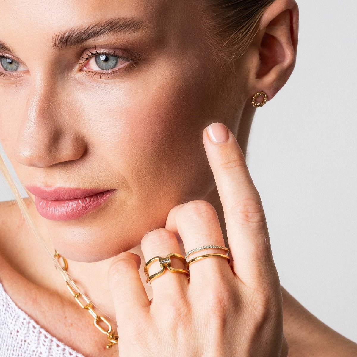 Anillo Ternura Bañado en Oro 18k