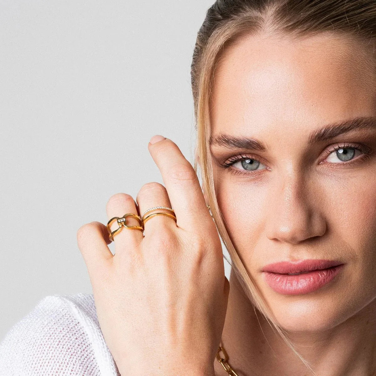 Anillo Ternura Bañado en Oro 18k