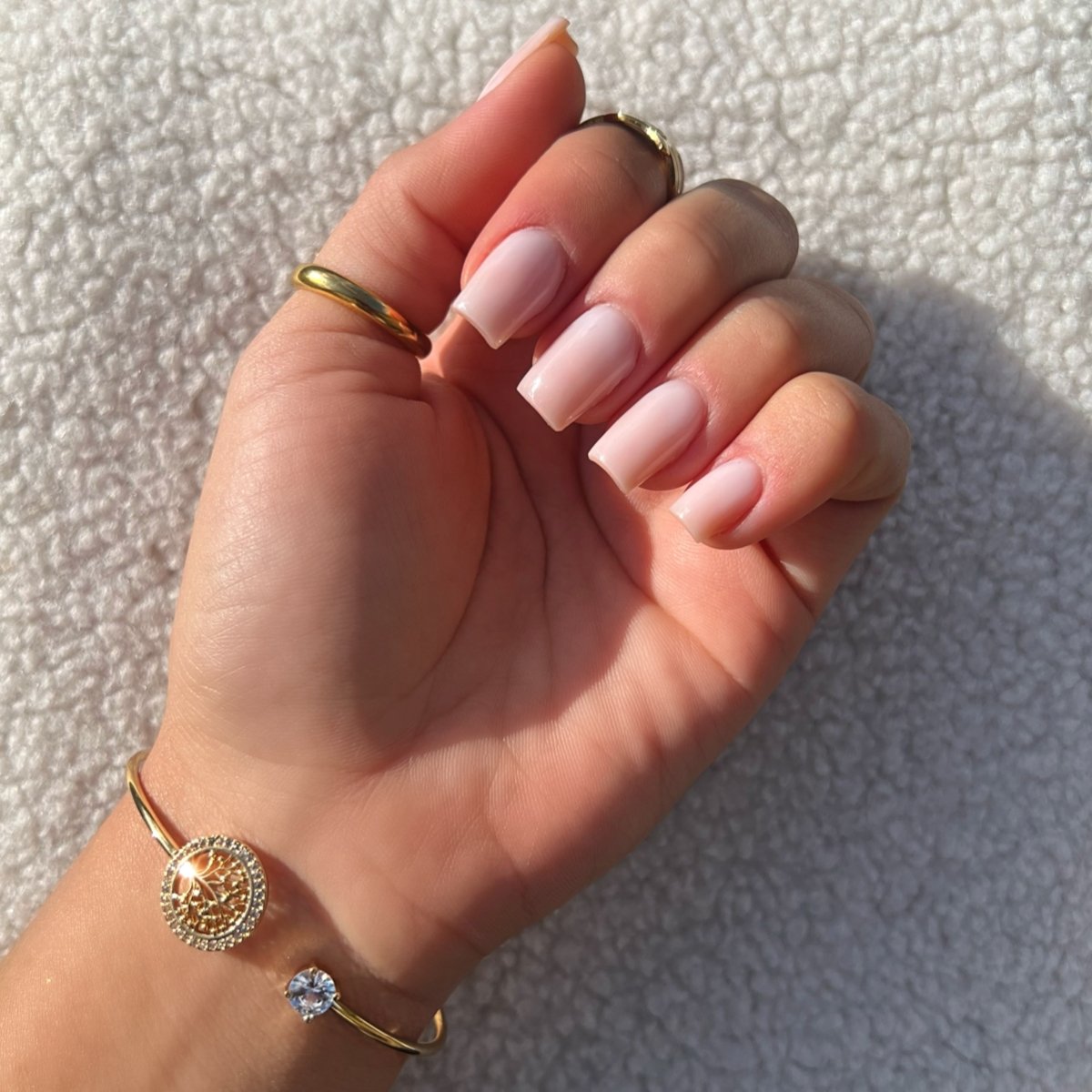 Pulsera Árbol de la Vida bañada en oro de 18 quilates