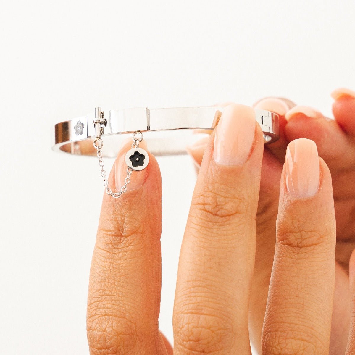 Pulsera con dijes - Plata