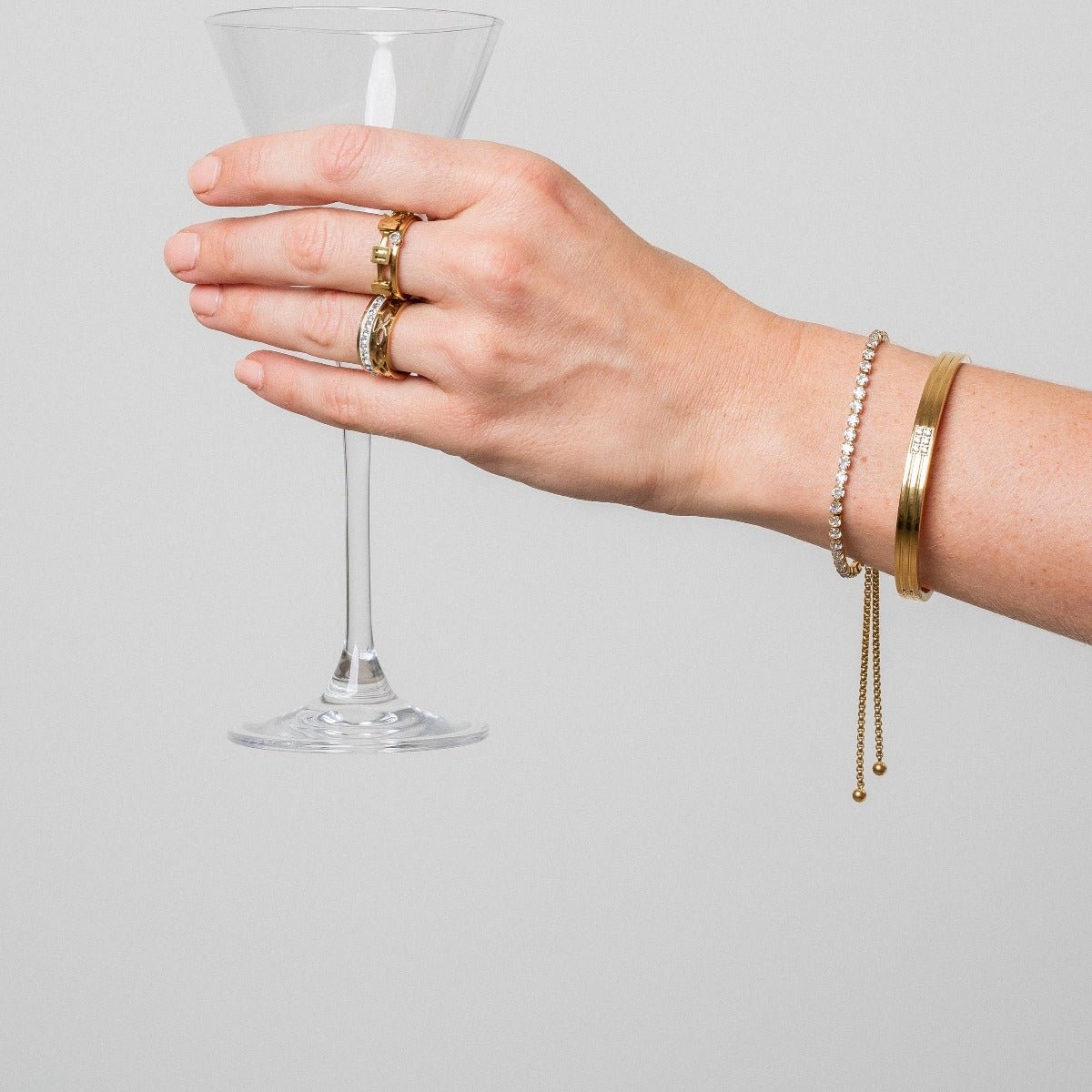 Pulsera Hanna bañada en oro de 18 quilates