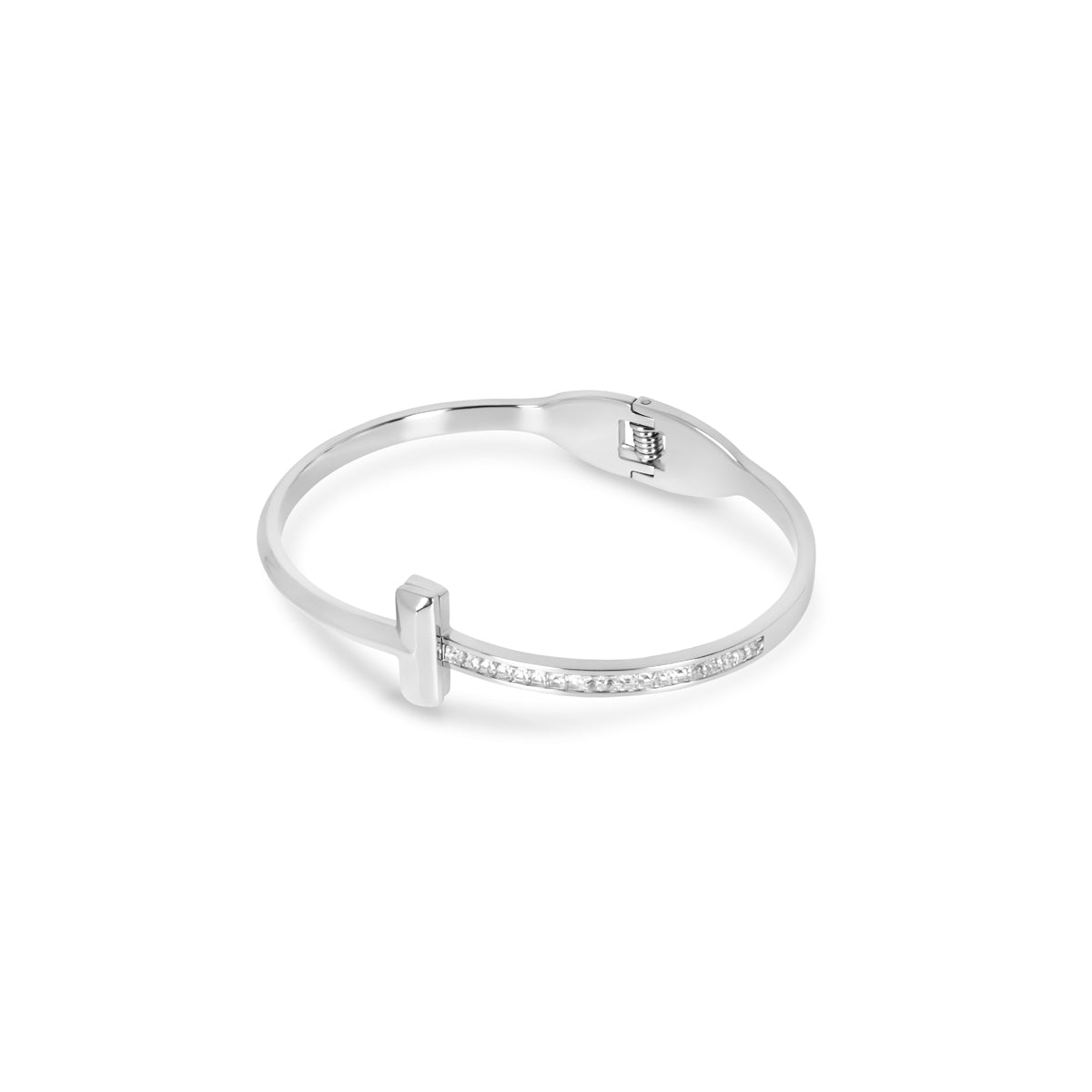 Pulsera T-Bar Elegance - Plata