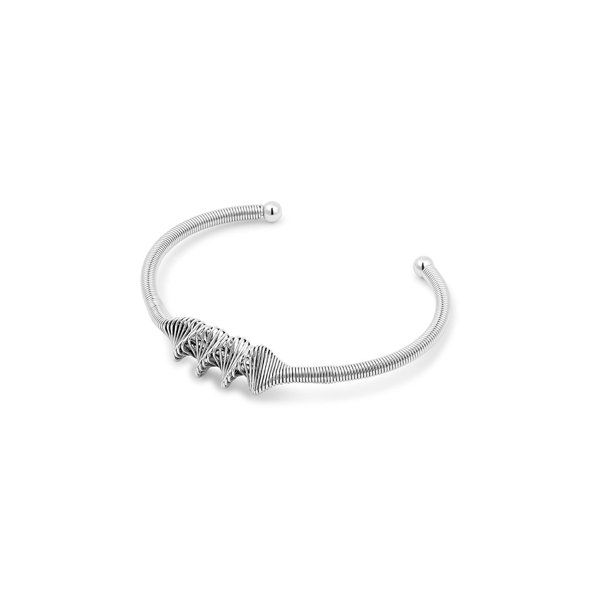 Pulsera Wave - Plata