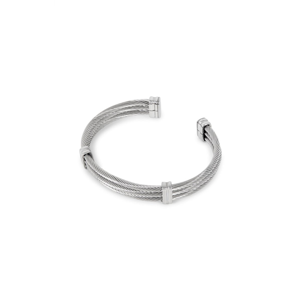 Pulsera de alambre - Plata