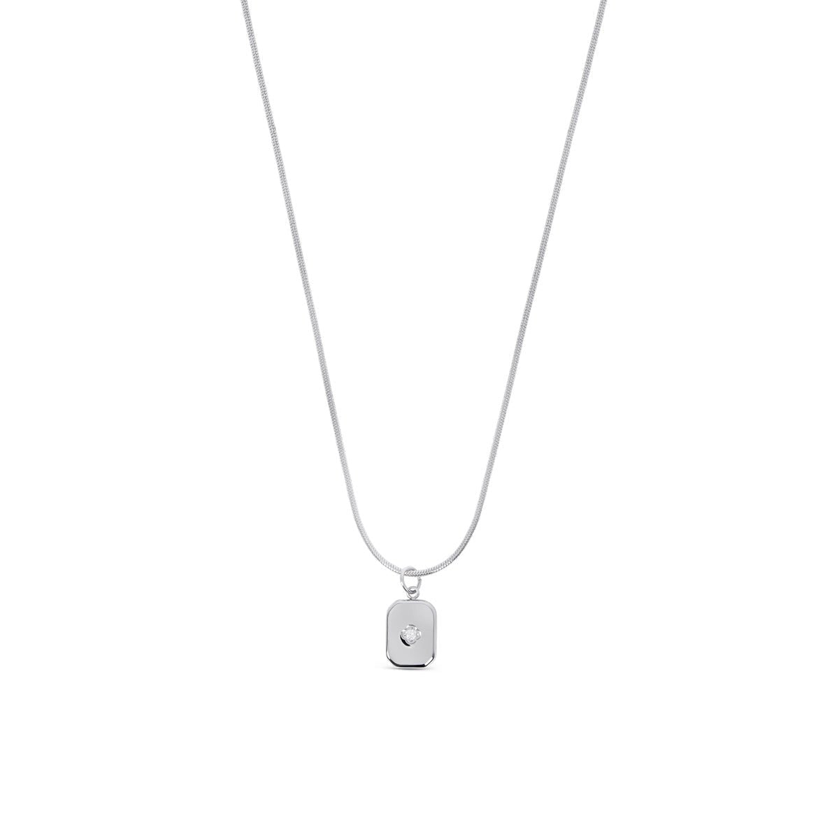 Collar colgante Shine - Plata