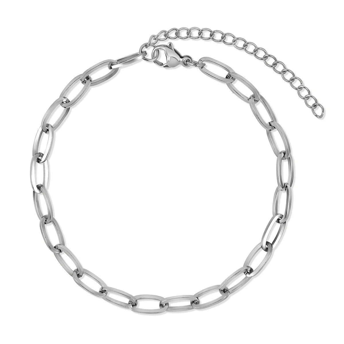 Conjunto de pulseras Elegance y pulsera de nudo - Plata