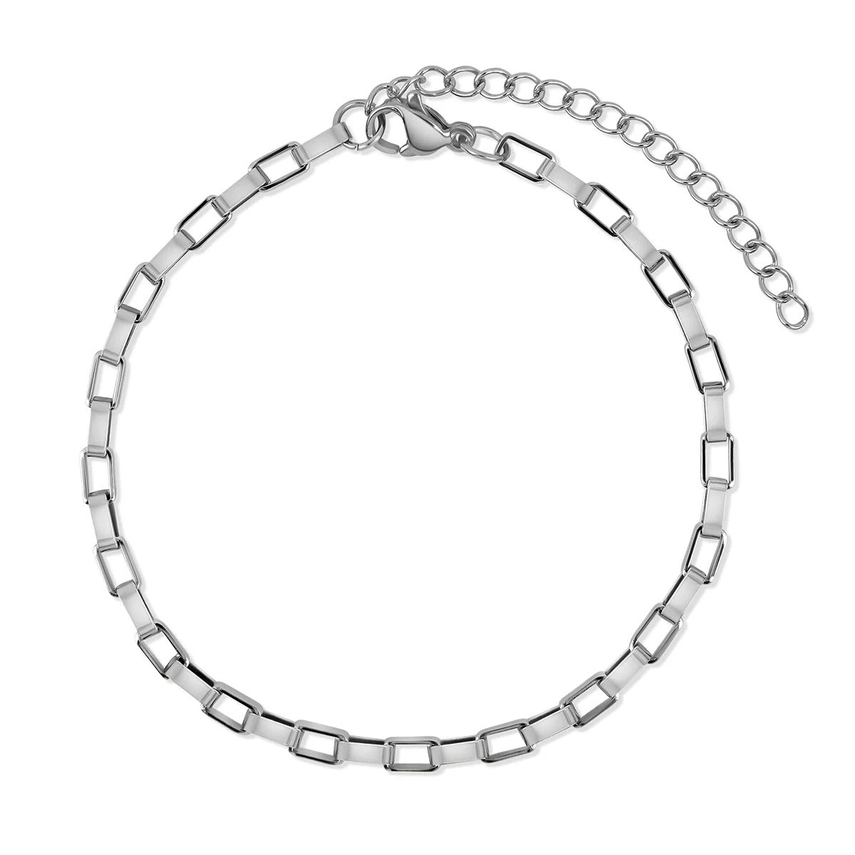 Conjunto de pulseras Elegance y pulsera de nudo - Plata
