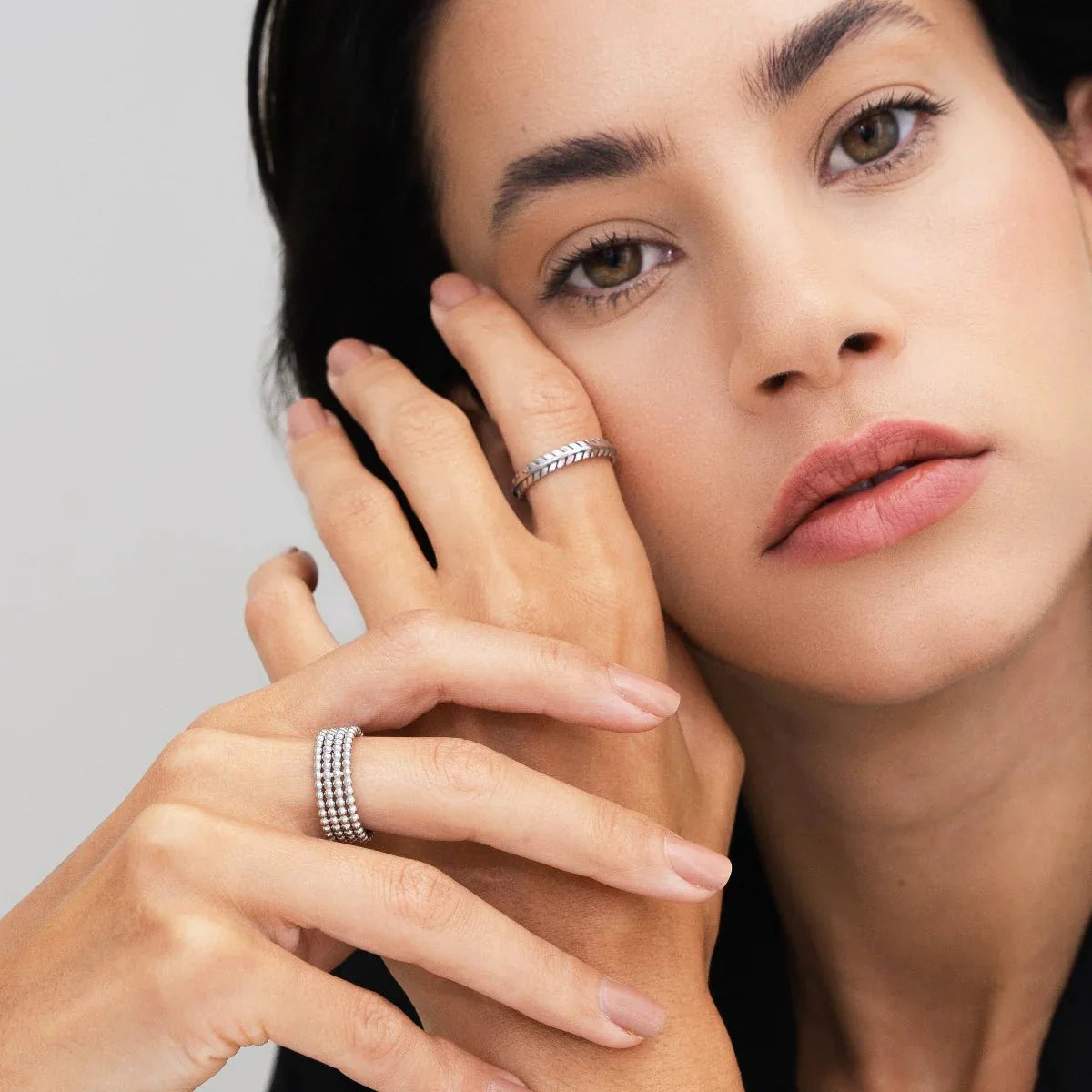 Anillo Esfera Icónica - Plata