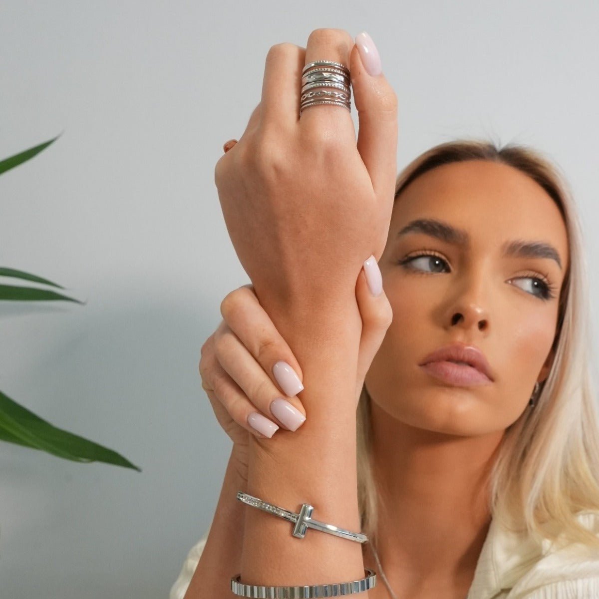 Anillo Royale ajustable - Plata