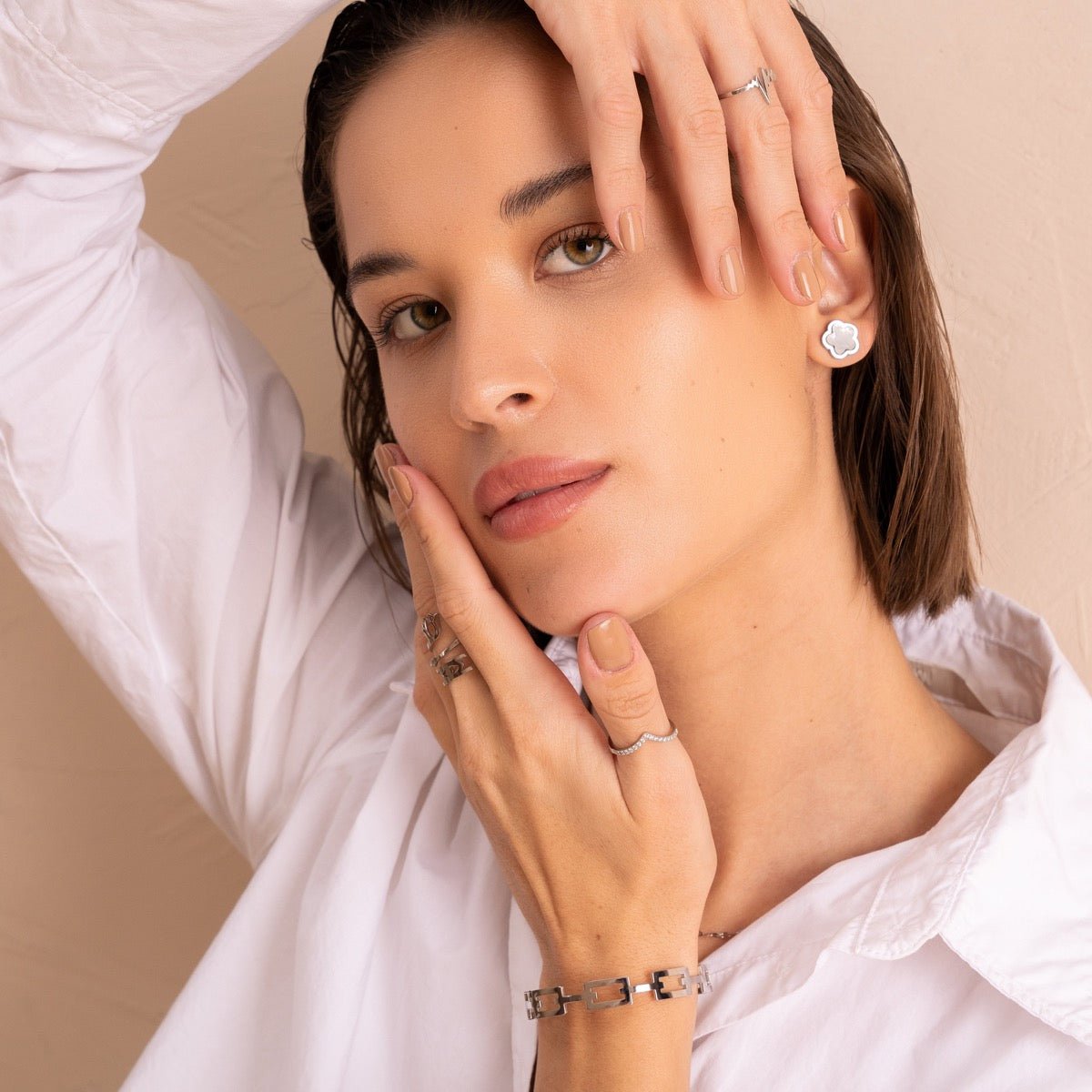 Pulsera Alexandra - Plata