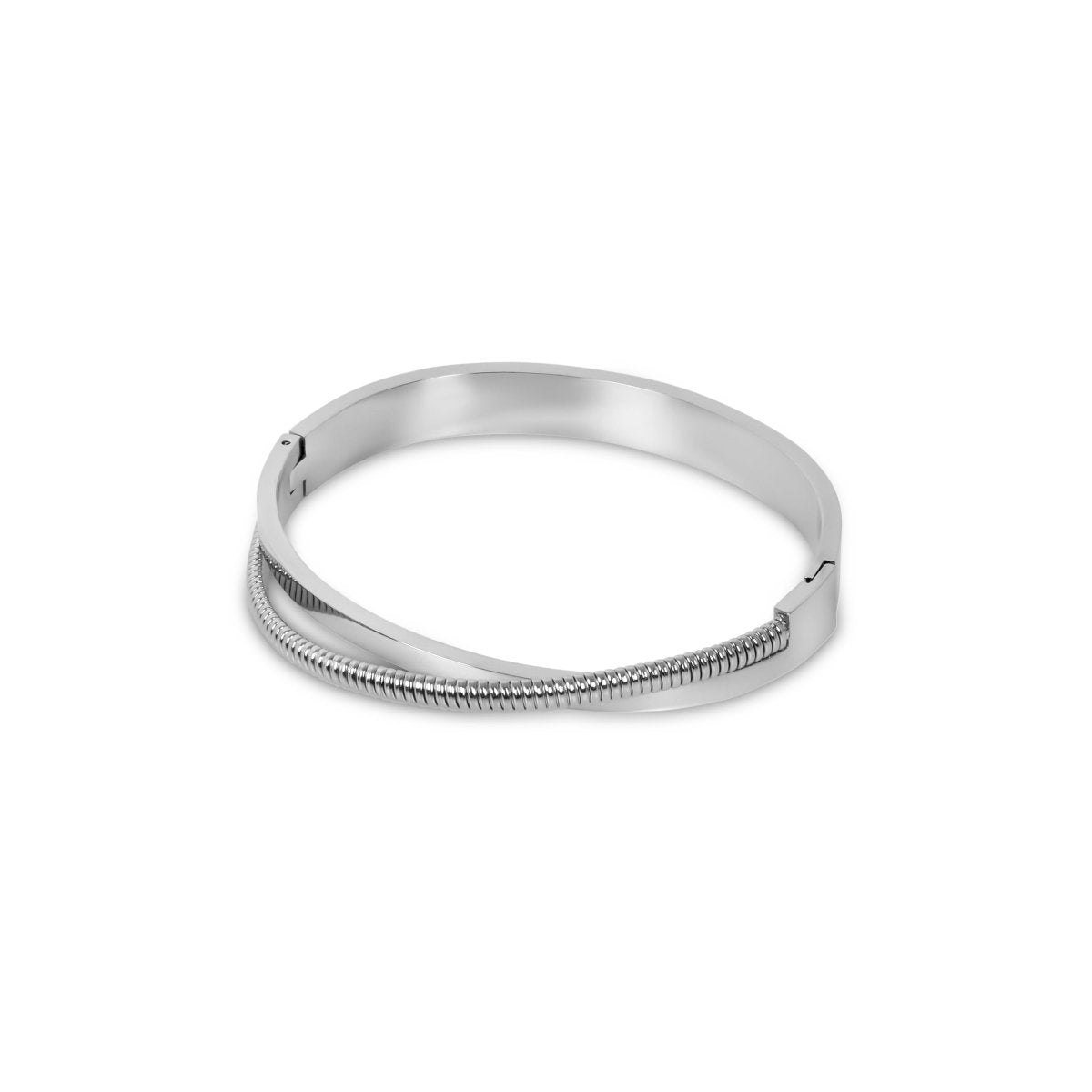 Pulsera Doble Armonía - Plata