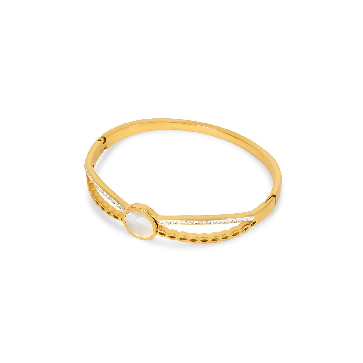 Pulsera Venus bañada en oro de 18k
