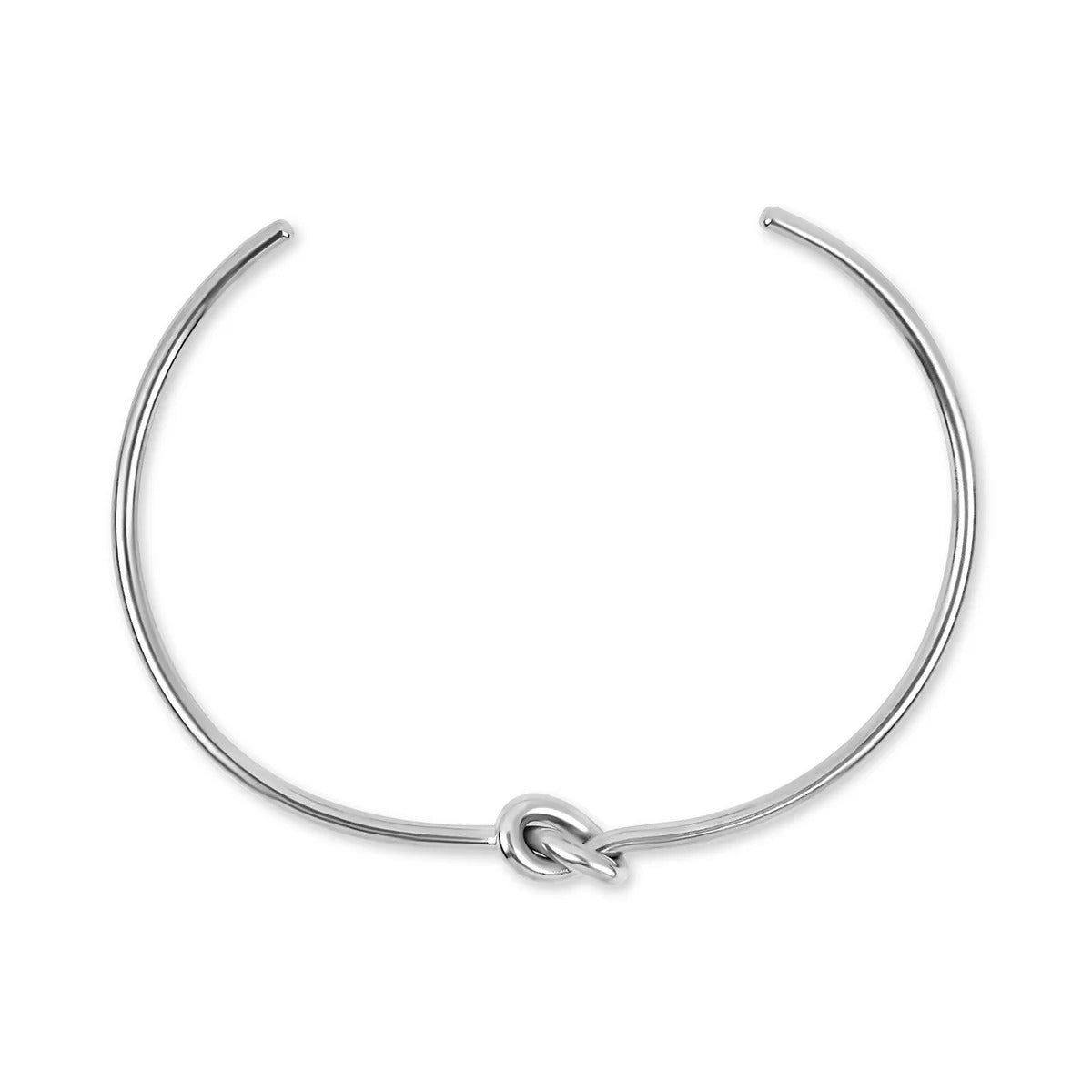 Conjunto de pulseras Elegance y pulsera de nudo - Plata