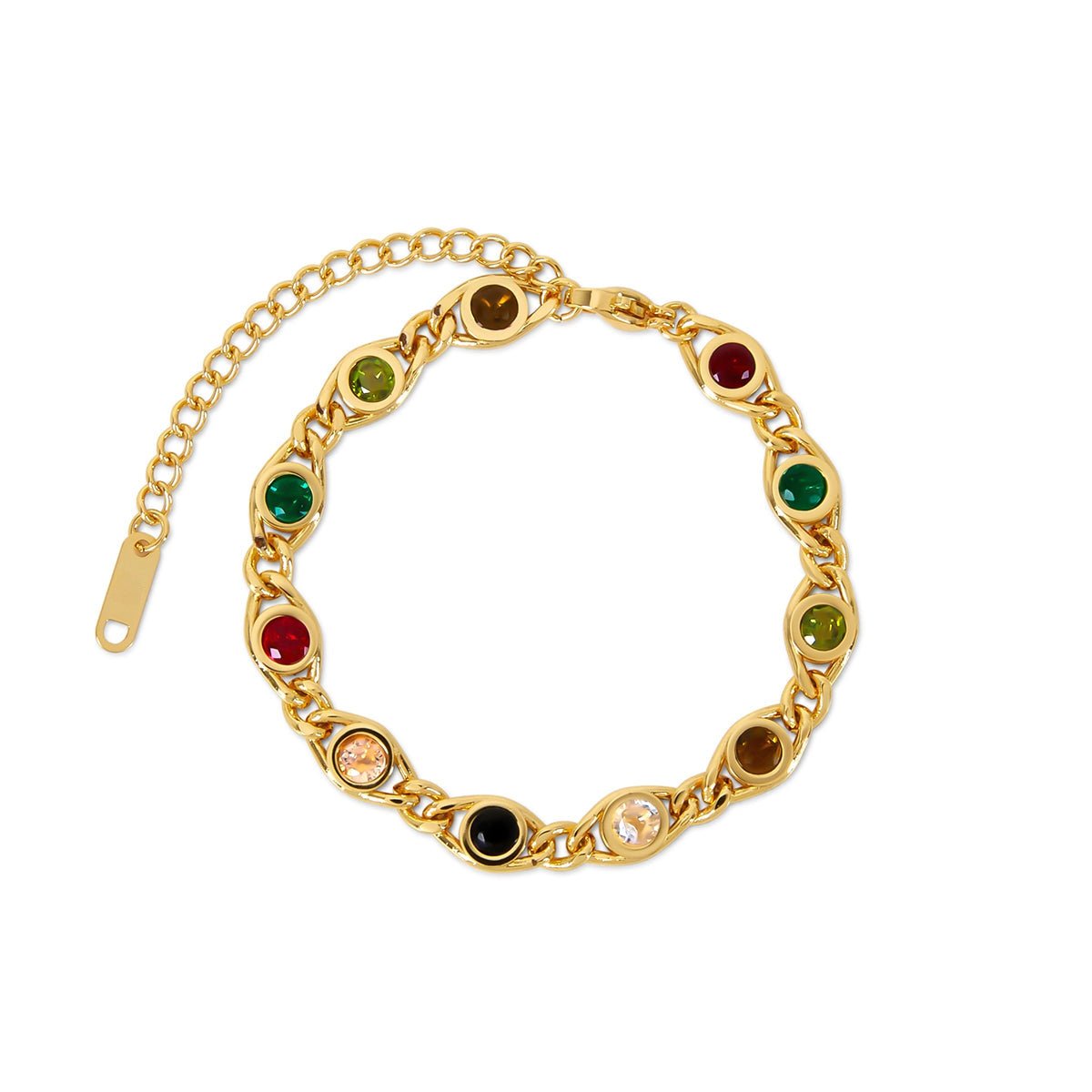 Pulsera Chloé bañada en oro de 18 quilates